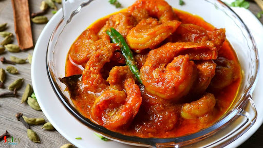 Thumb of chingri machher malaikari (prawn in coconut gravy)